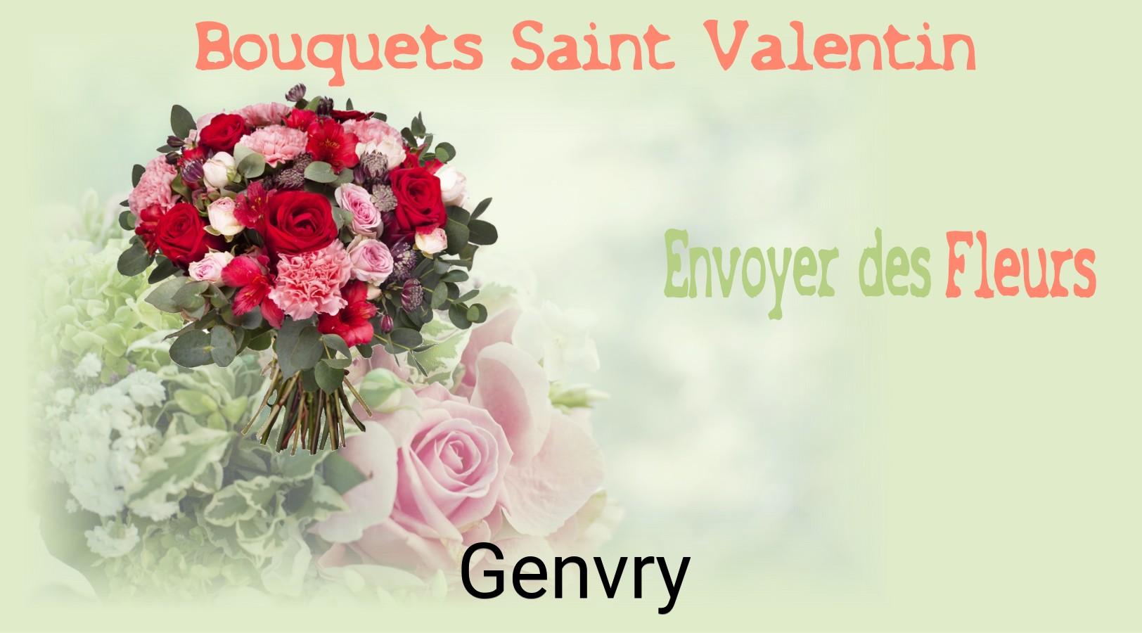 Roses de Saint-Valentin livrées à Genvry